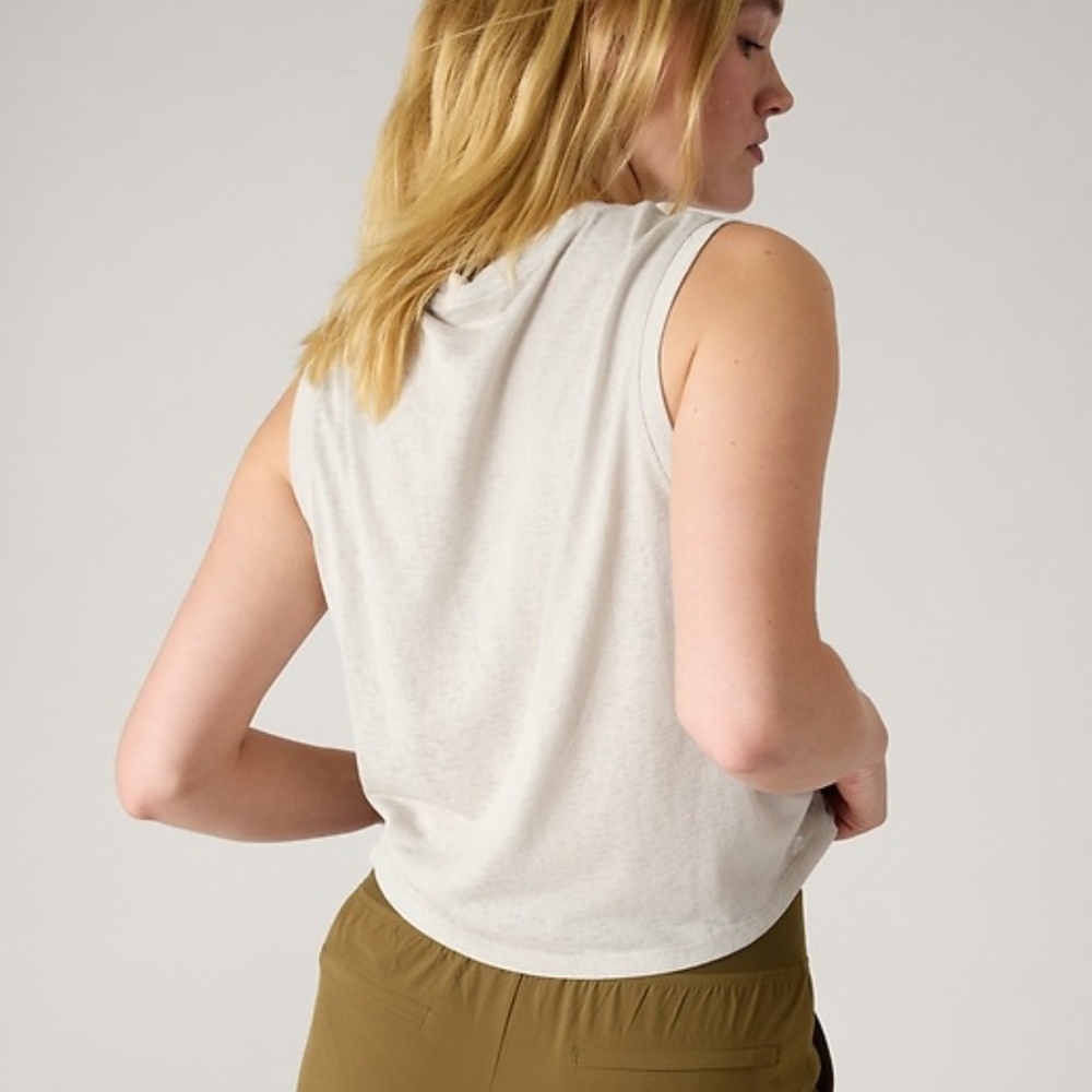 Athleta Breezy Muscle Tank – Abalone | Size L - Picture 2 of 6